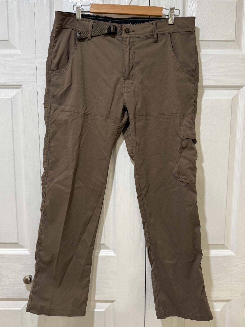 prAna Men's Stretch Zion Pant 34W x 30L MUD – Versatile Outdoor Hiking/Climbing